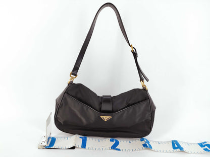 PRADA PRADA Nylon One-Shoulder Black Shoulder Bag