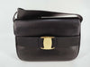 Salvatore Ferragamo Vara Shoulder Bag in Black