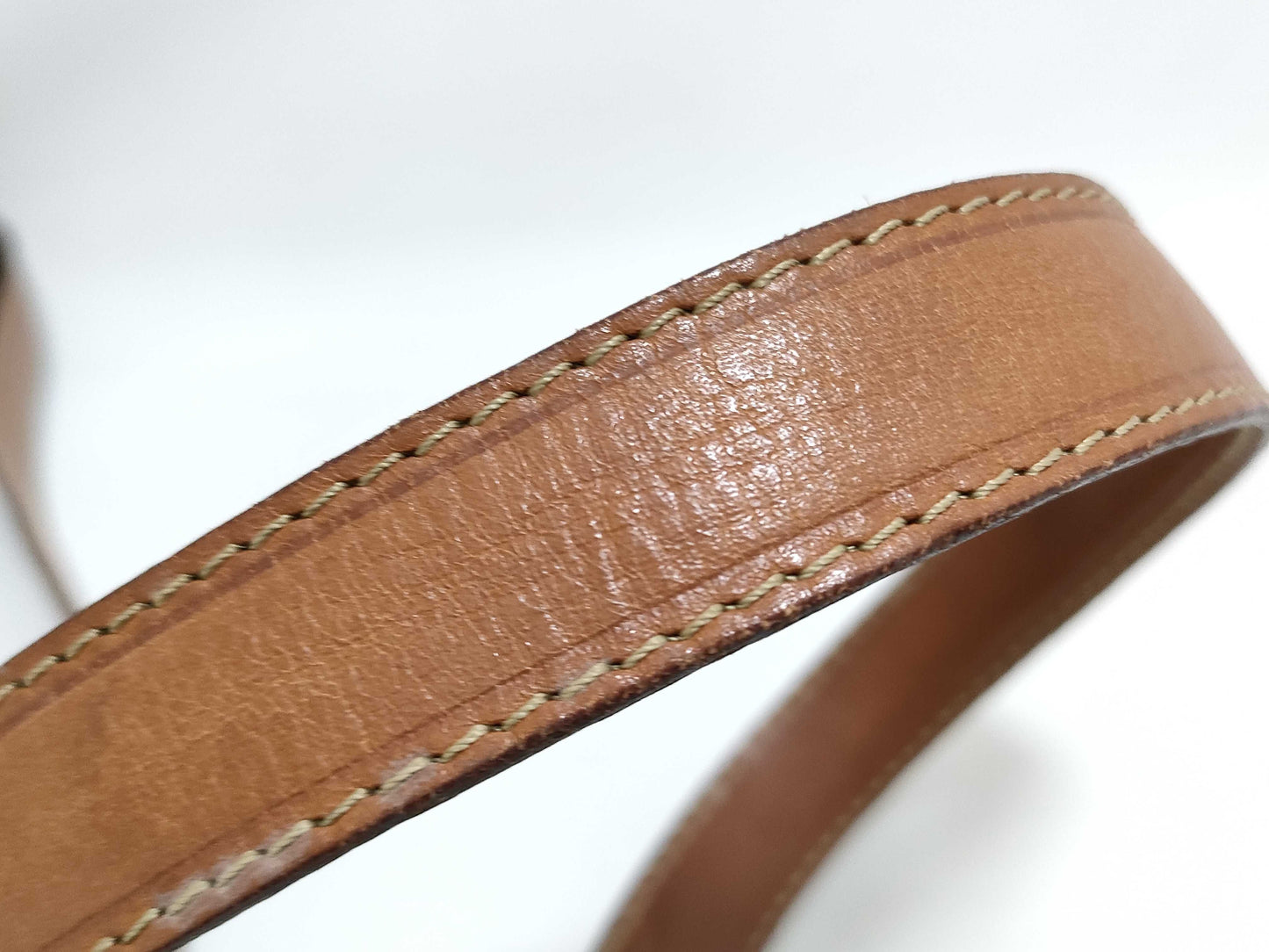 CELINE Horsebit Macadam Leather Shoulder Bag