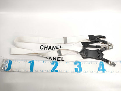 CHANEL CHANEL Chanel Logo Coco Mark Leather Suspenders Other Accessories