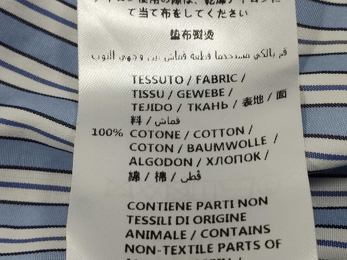 GUCCI GUCCI Gucci Long Shirt Size 40 Detachable Collar Shirt