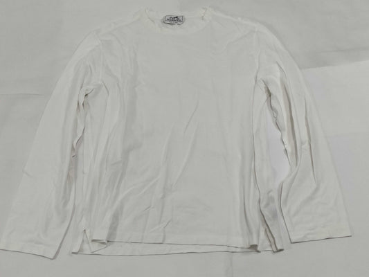 HERMES HERMES Cut and Sew 20SS White M Men's T-shirt