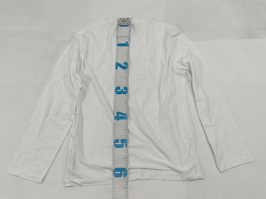 HERMES HERMES Cut and Sew 20SS White M Men's T-shirt