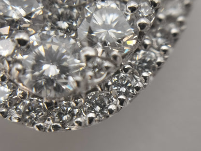 D0.50ct PT900 1.4g Pendant Top 