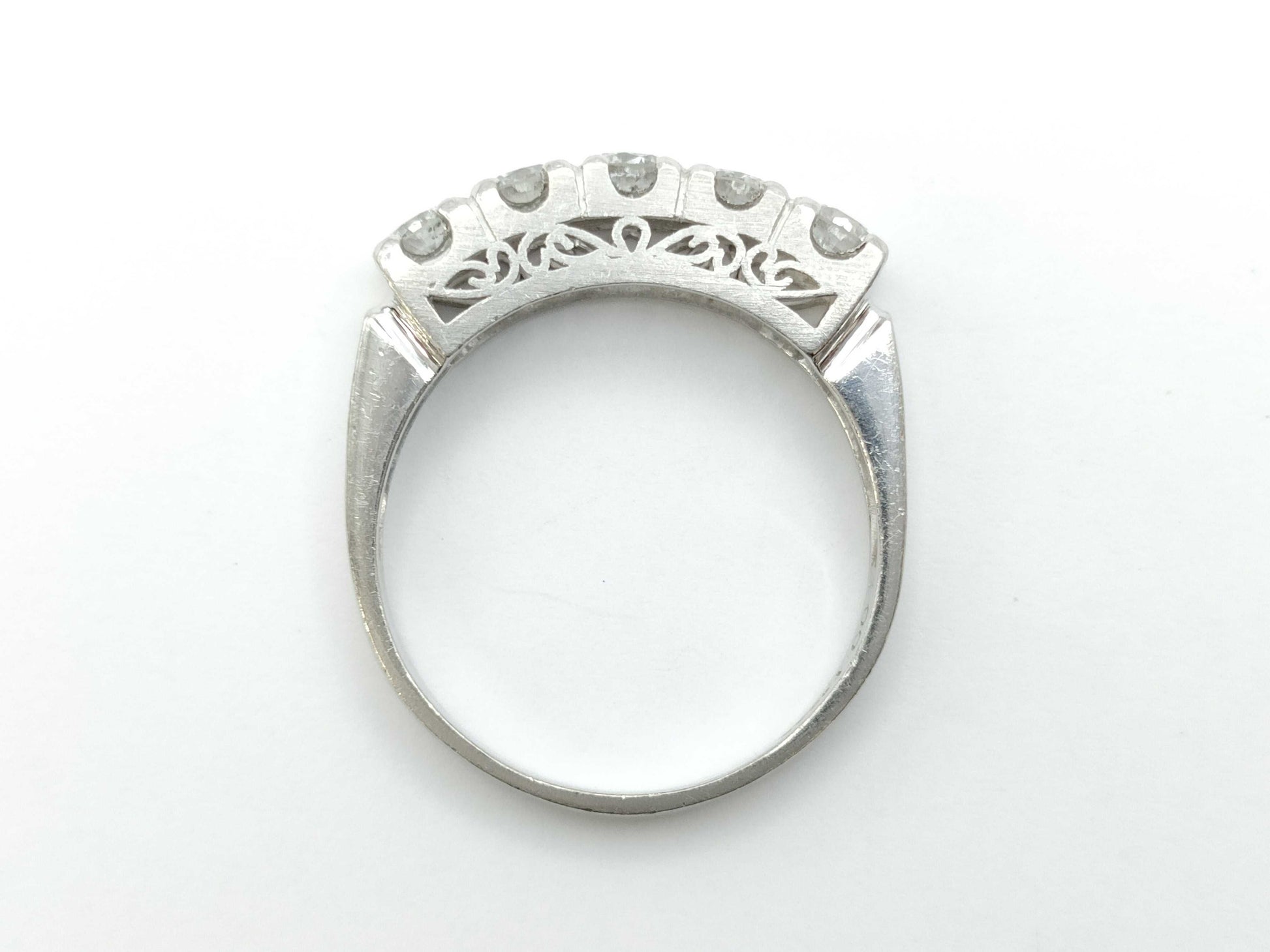 D1.00ct PT900 4.8g Ring 