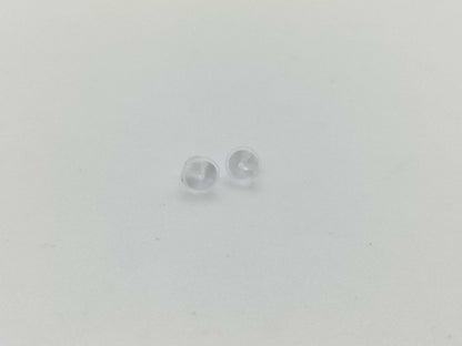 Pearl diameter: Approx. 7.2mm/7.2mm/7.4mm/7.4mm/9.4mm/9.6mm, 18K White Gold, 5.6g, Earrings 