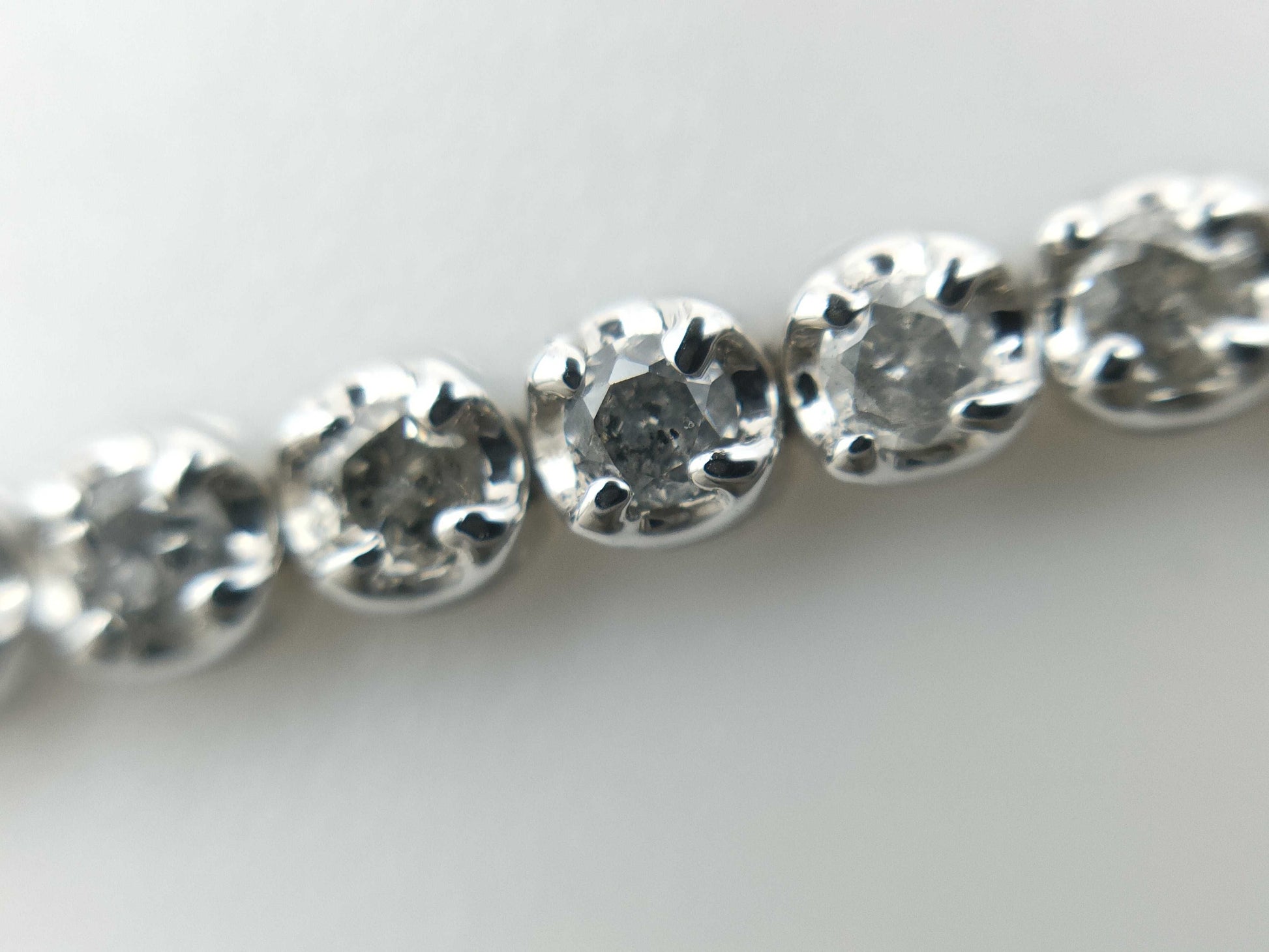 Diamond K18WG 3.3g Bracelet/Bangle 