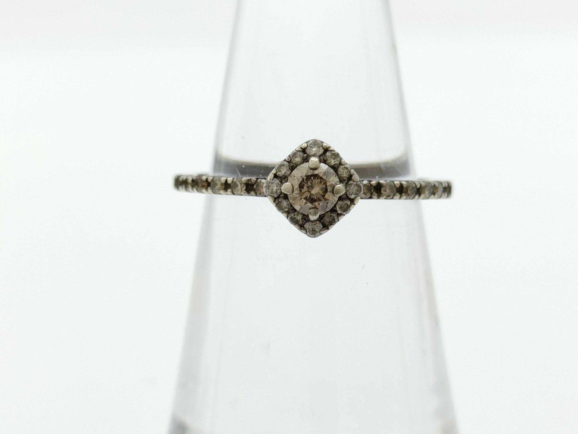 D0.32ct SV925 1.3g Ring 