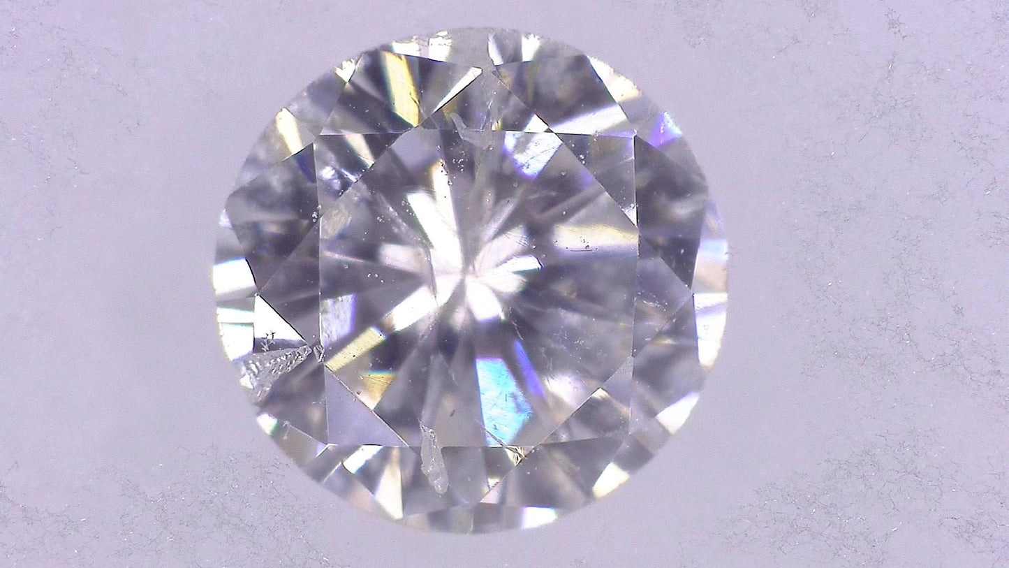 D0.210ct/D0.086ct Loose Diamond