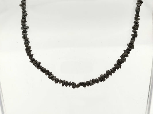 Colored Stone Metal Necklace 6.1g 