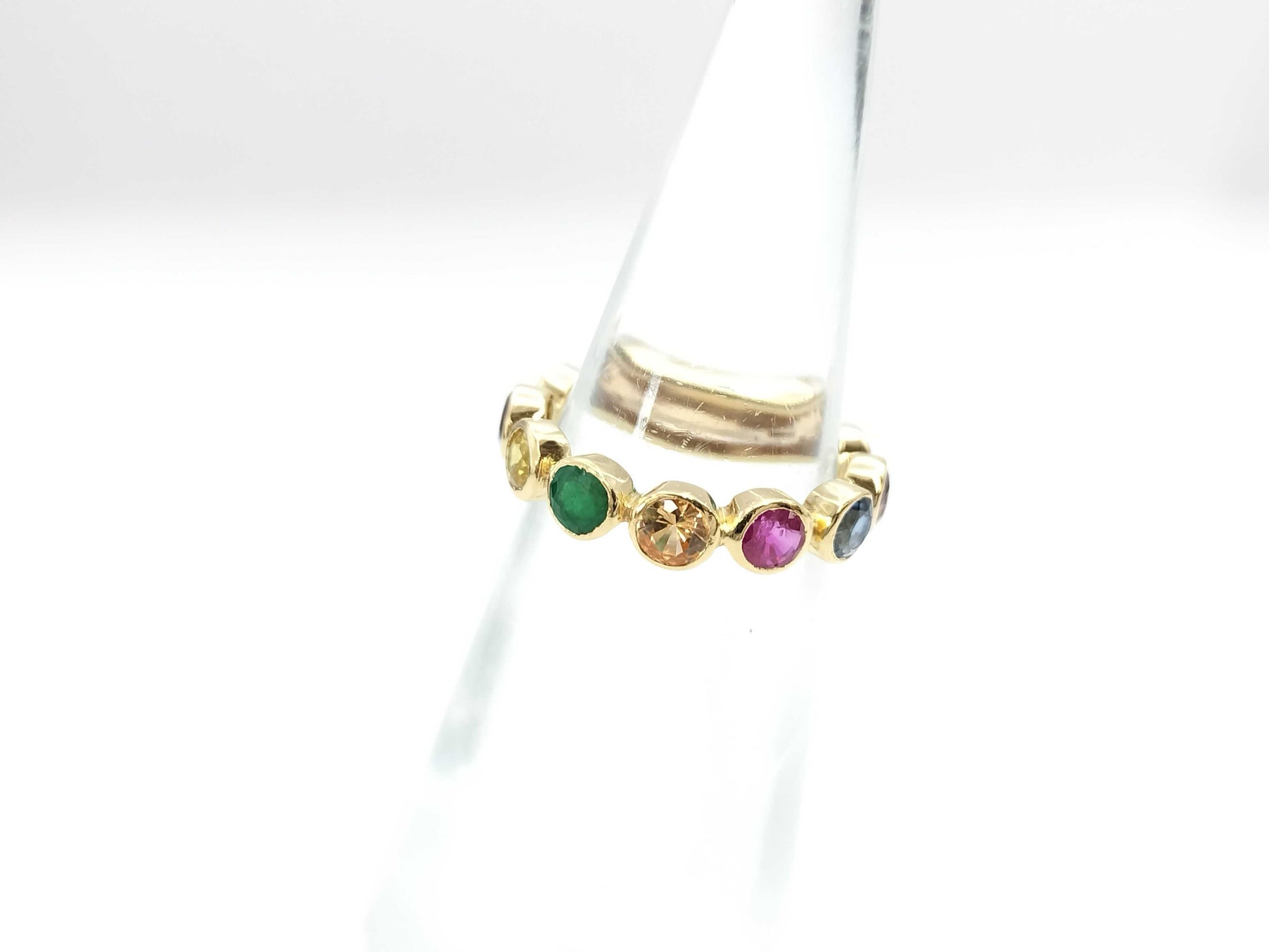 Colored Stone K17 1.8g Ring 