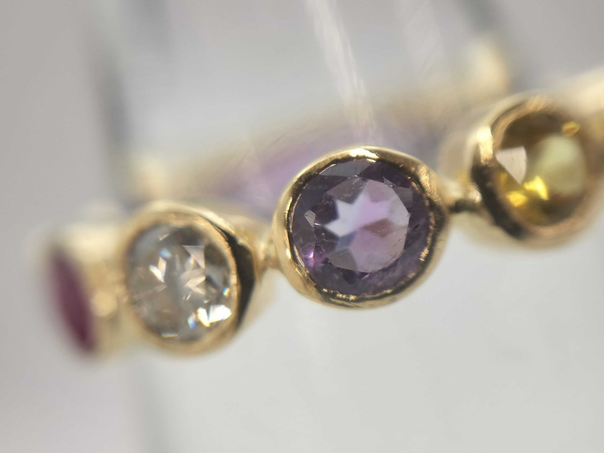 Colored Stone K17 1.8g Ring 