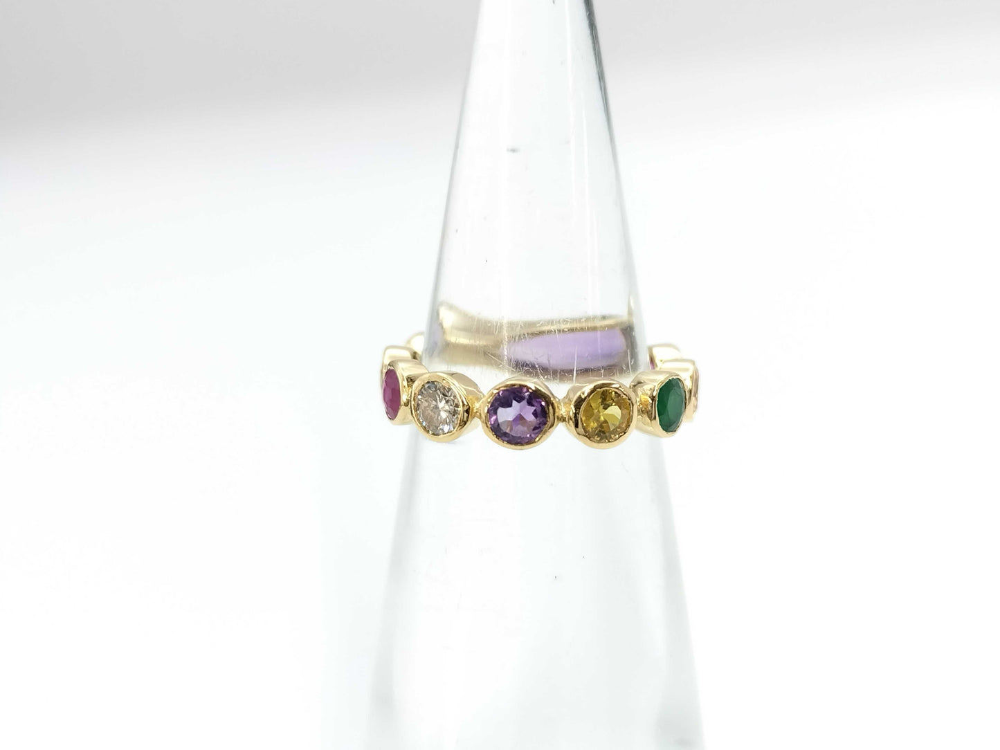 Colored Stone K17 1.8g Ring 