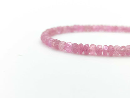 Pink Spinel Metal 6.8g Necklace 