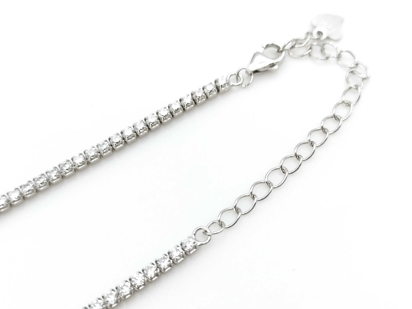 Agate, Zirconia, Sterling Silver, 4.6g Bracelet/Bangle 