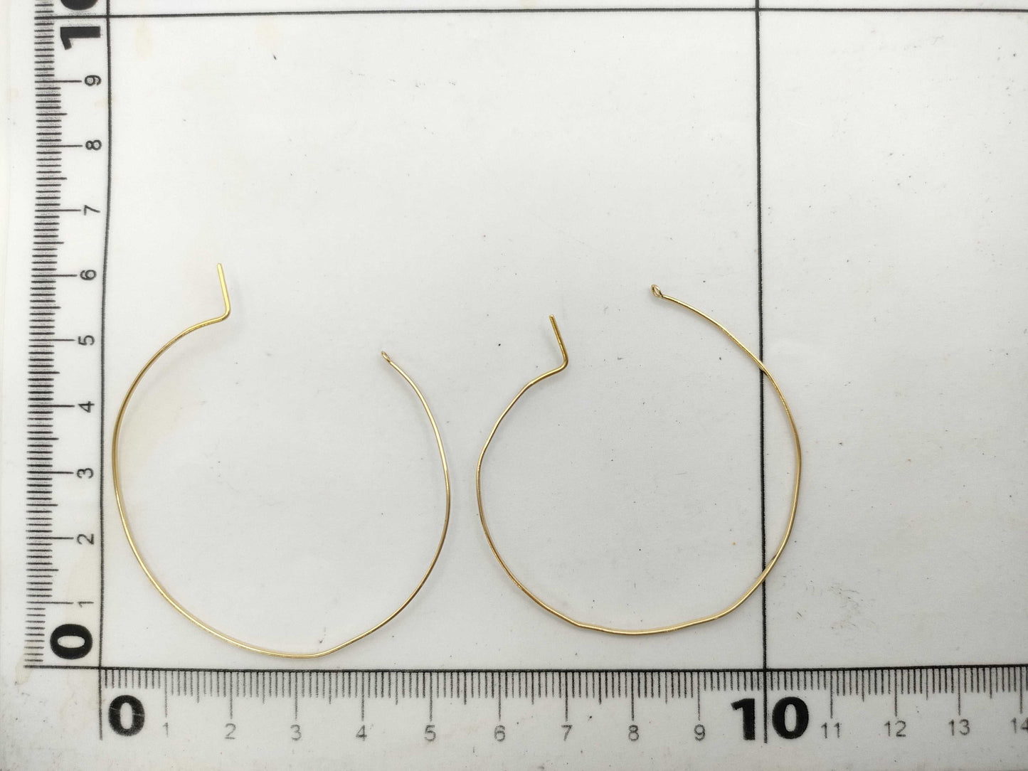 AHKAH Hoop K10 1.5g Earrings 