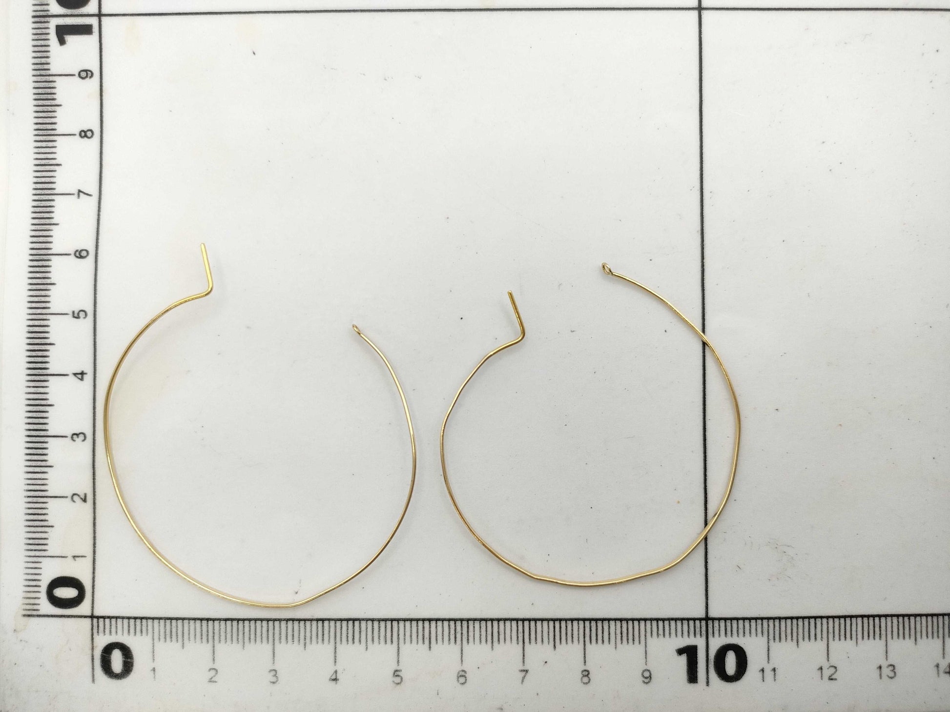 AHKAH Hoop K10 1.5g Earrings 