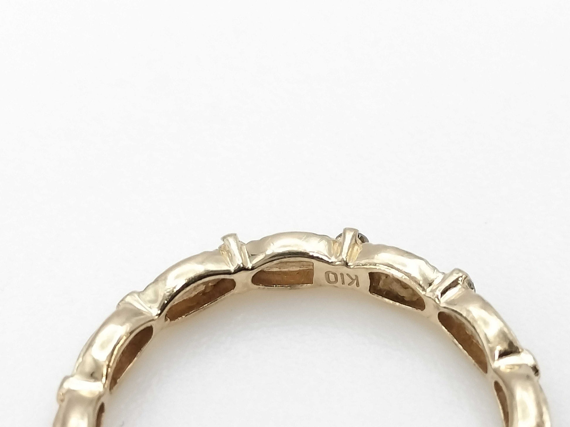 D0.02ct K10 0.9g Ring 