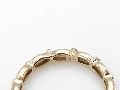 D0.02ct K10 0.9g Ring 