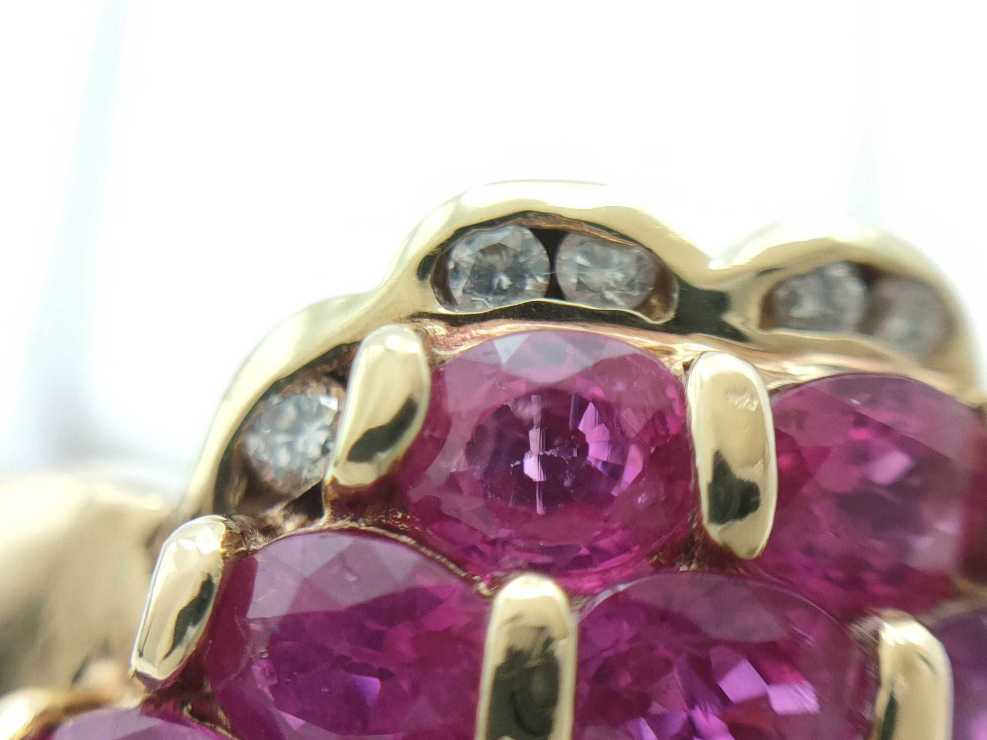 R2.80ct D0.12ct K18 7.3g Ring 