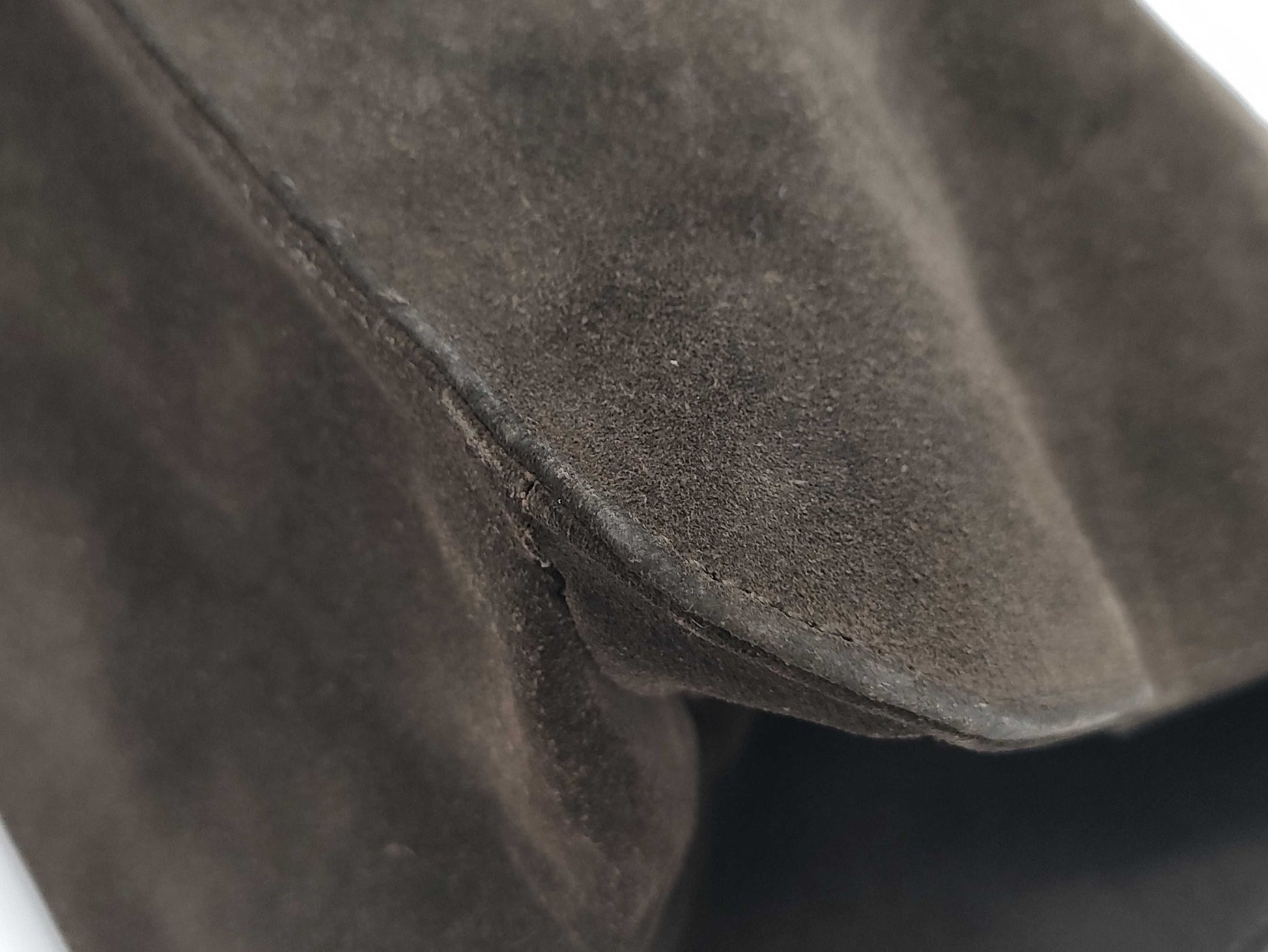 GUCCI Suede Handbag Shoulder Bag