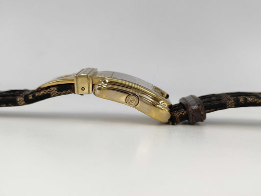 FENDI 052-3800L-816 Quartz White Shell Dial Women's Watch