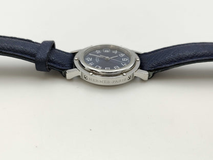 HERMES Clipper CL4.210 1459986 Quartz Navy Dial Women's Watch
