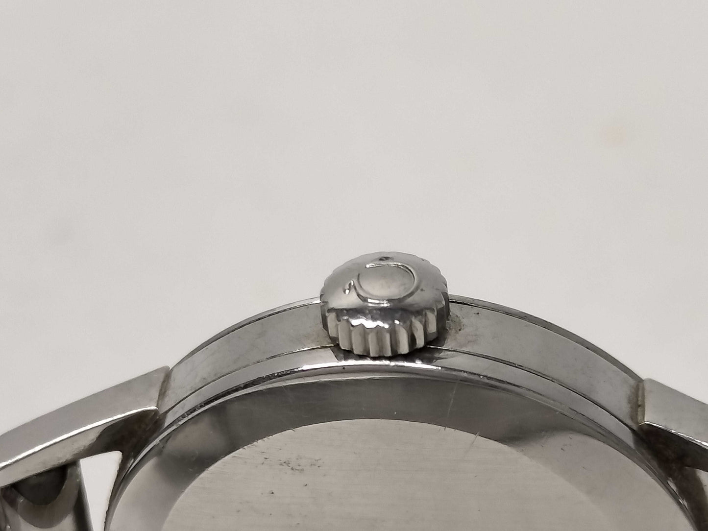 OMEGA Stainless Steel/Hand-Wound Silver Dial Non-Moving Women's Watch