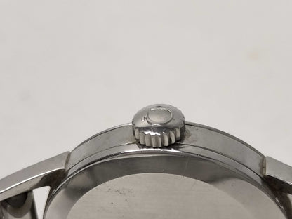 OMEGA Stainless Steel/Hand-Wound Silver Dial Non-Moving Women's Watch