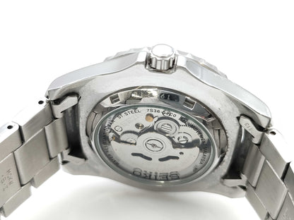 SEIKO 7S36-03C0 190218 Automatic Black Dial Men's Watch