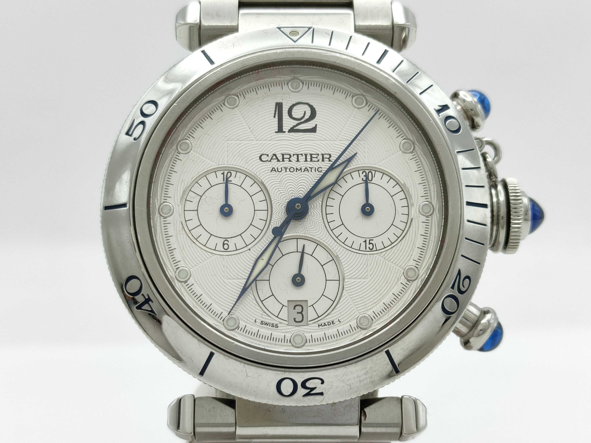 Cartier Pasha C W31030H3 211389914CD Automatic Men's Watch