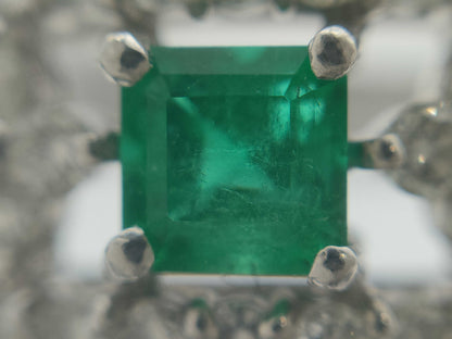 E0.34ct D0.70ct PT900 7.0g Ring 