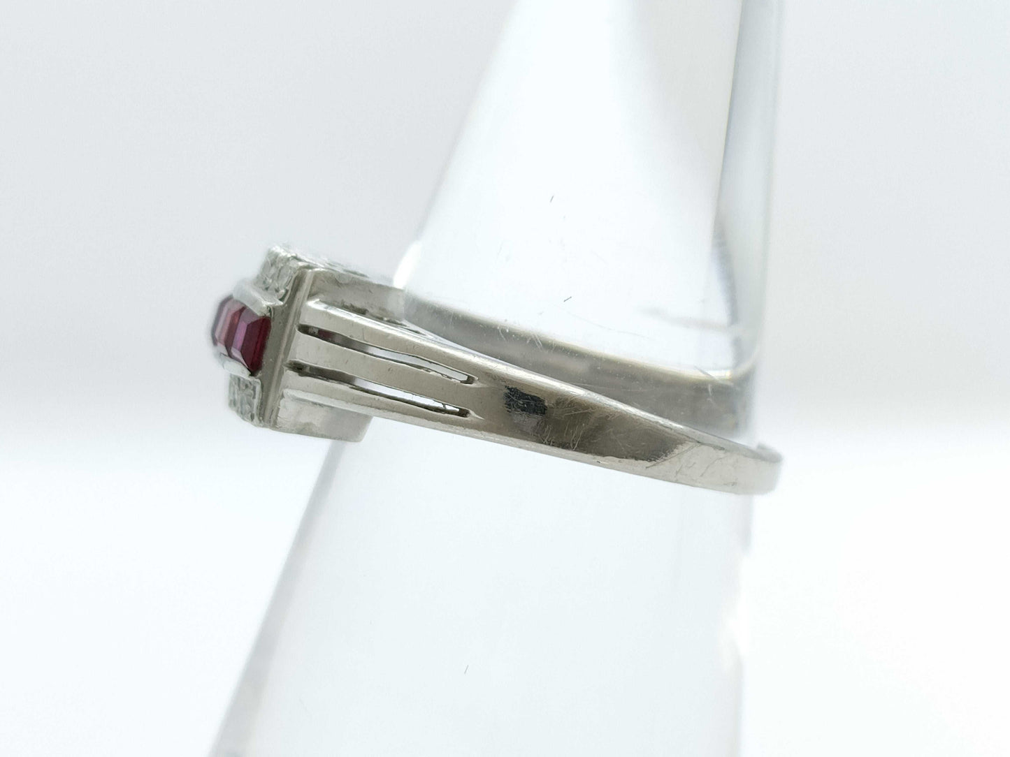 R0.65ct D0.15ct PT900 4.6g Ring 