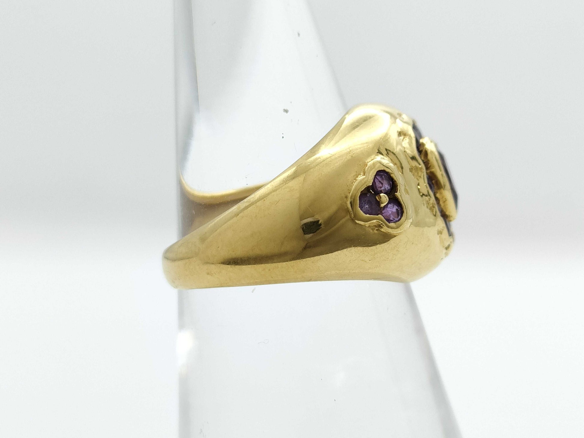 AM 0.75ct K18 5.3g Ring 