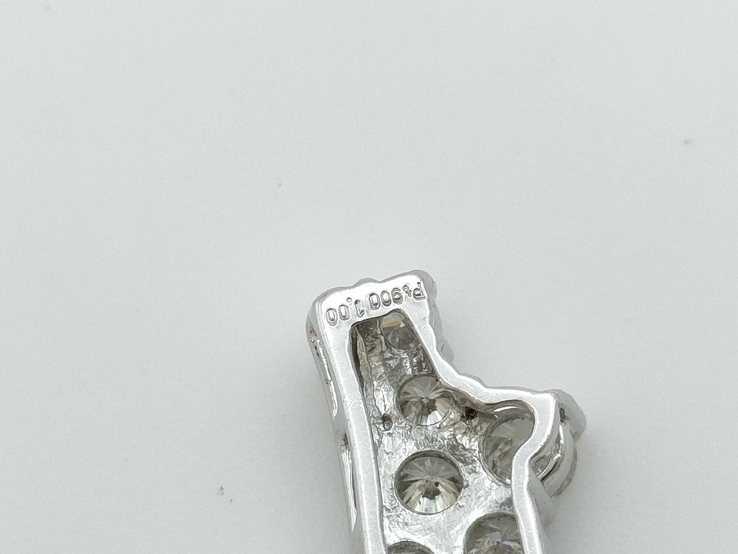 D1.00ct PT900 2.7g Pendant Top 