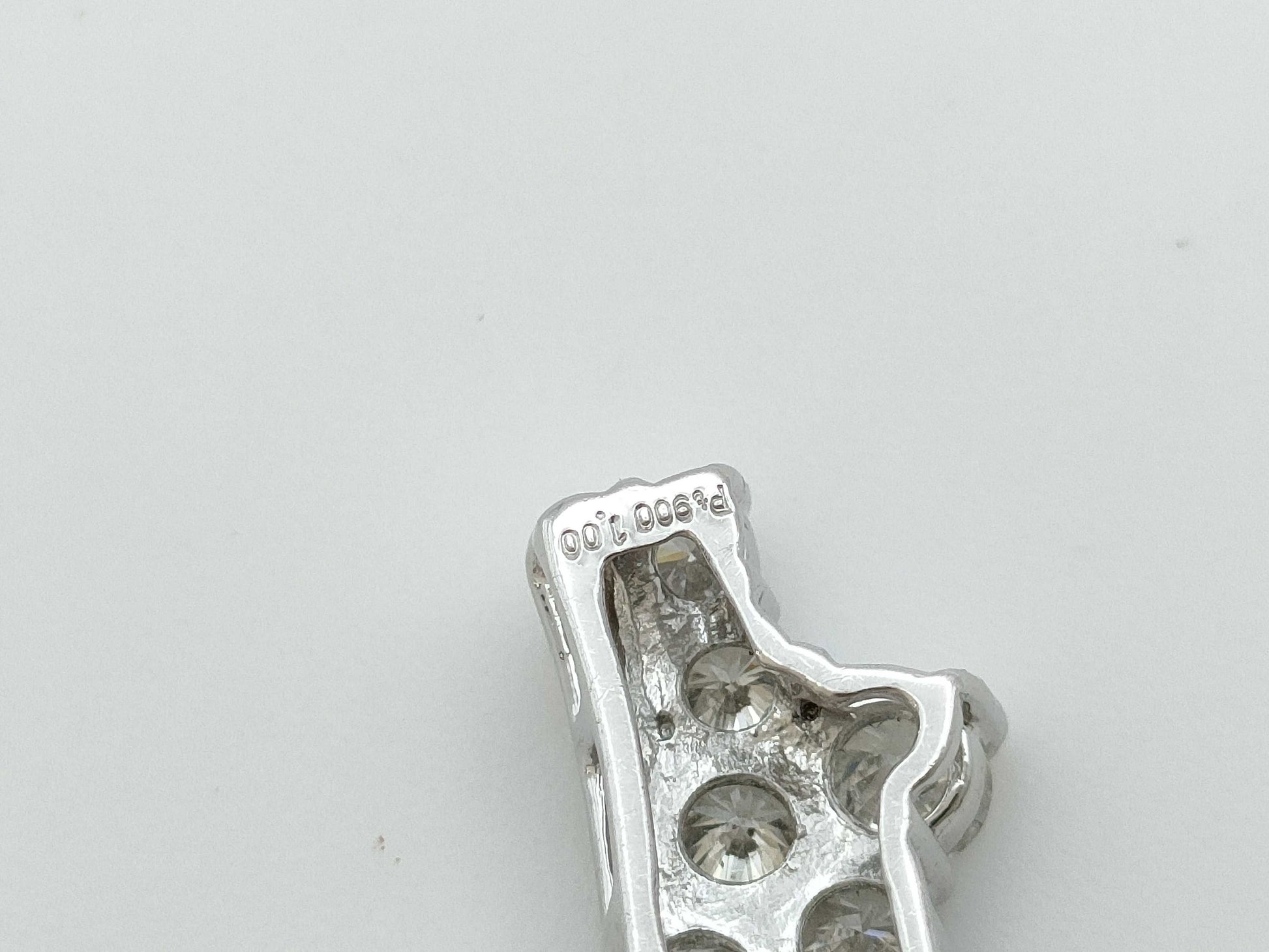 D1.00ct PT900 2.7g Pendant Top 