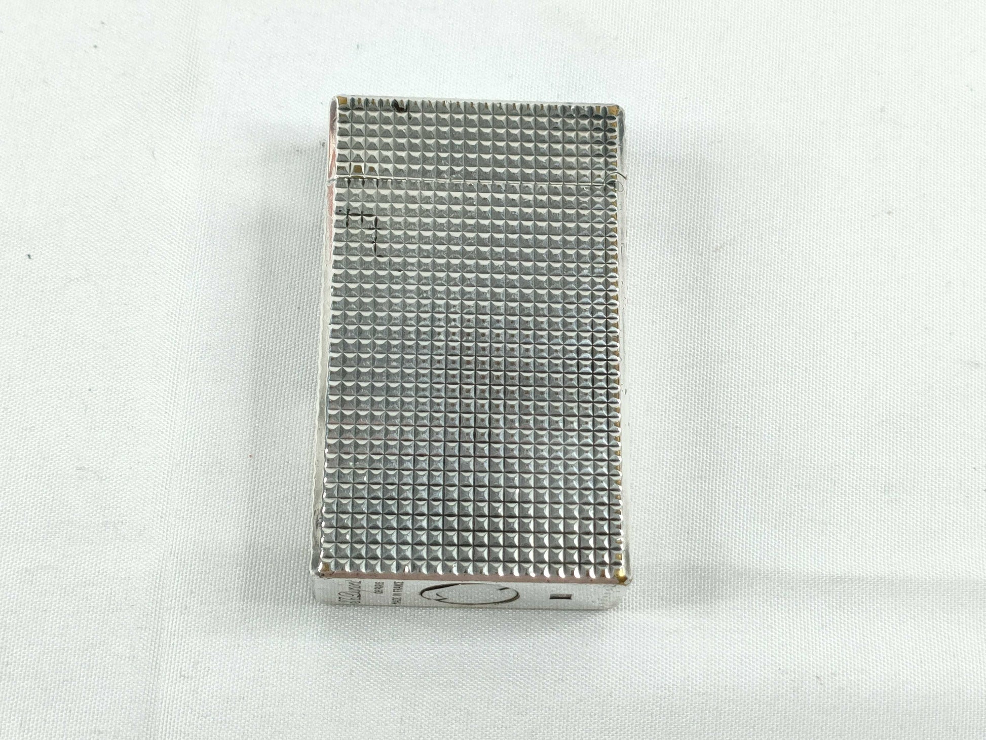 S.T. Dupont S.T Dupont Gas Lighter Line 1 Diamond Head Silver Color Other Accessories