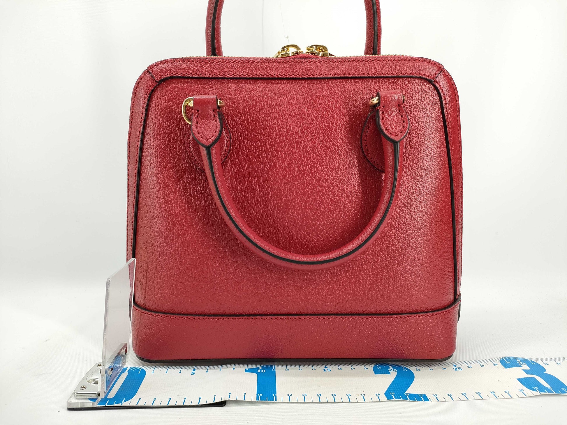 GUCCI GUCCI & ADIDAS Horsebit Shoulder Bag/Handbag Red Handbag