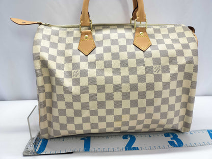 LOUIS VUITTON Damier Azur LV Damier Azur Speedy Bandouliere 30 N41373 Handbag Shoulder Bag Handbag
