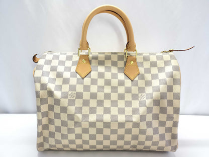 LOUIS VUITTON Damier Azur LV Damier Azur Speedy Bandouliere 30 N41373 Handbag Shoulder Bag Handbag