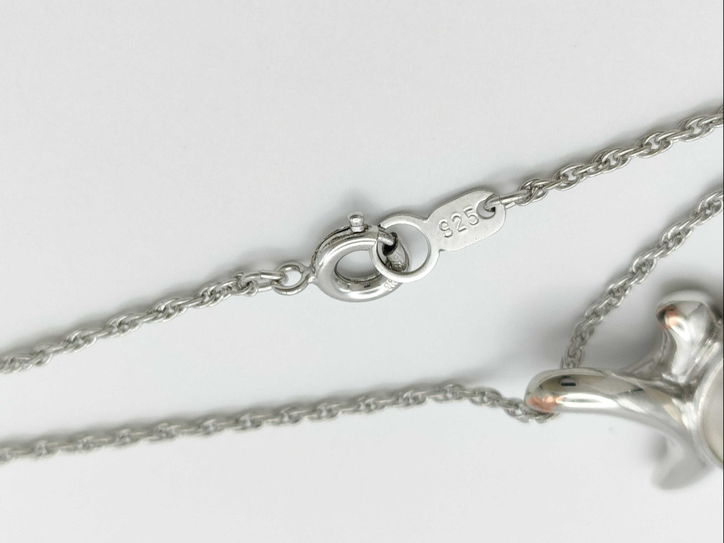 TASAKI Mabe Pearl Necklace, Approx. 13.8mm Diameter, 6.4g, Metal/SV925 