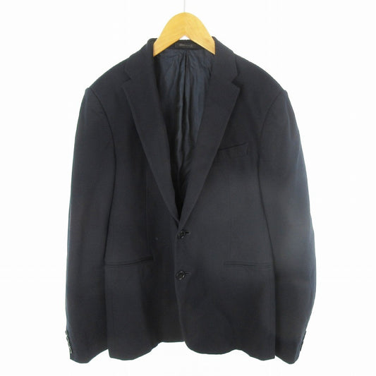 ARMANI COLLEZIONI Armani Collezioni Tailored Jacket, Fully Lined, 2B, Medium, Navy, Size 50, Giorgio Armani Japan Co., Ltd. Jacket
