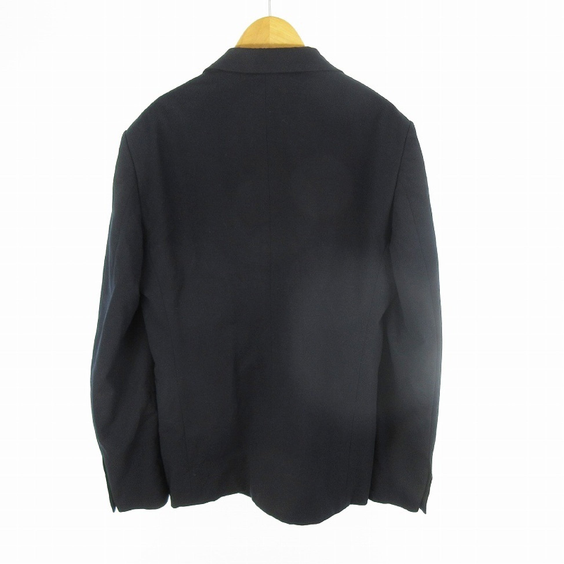 ARMANI COLLEZIONI Armani Collezioni Tailored Jacket, Fully Lined, 2B, Medium, Navy, Size 50, Giorgio Armani Japan Co., Ltd. Jacket