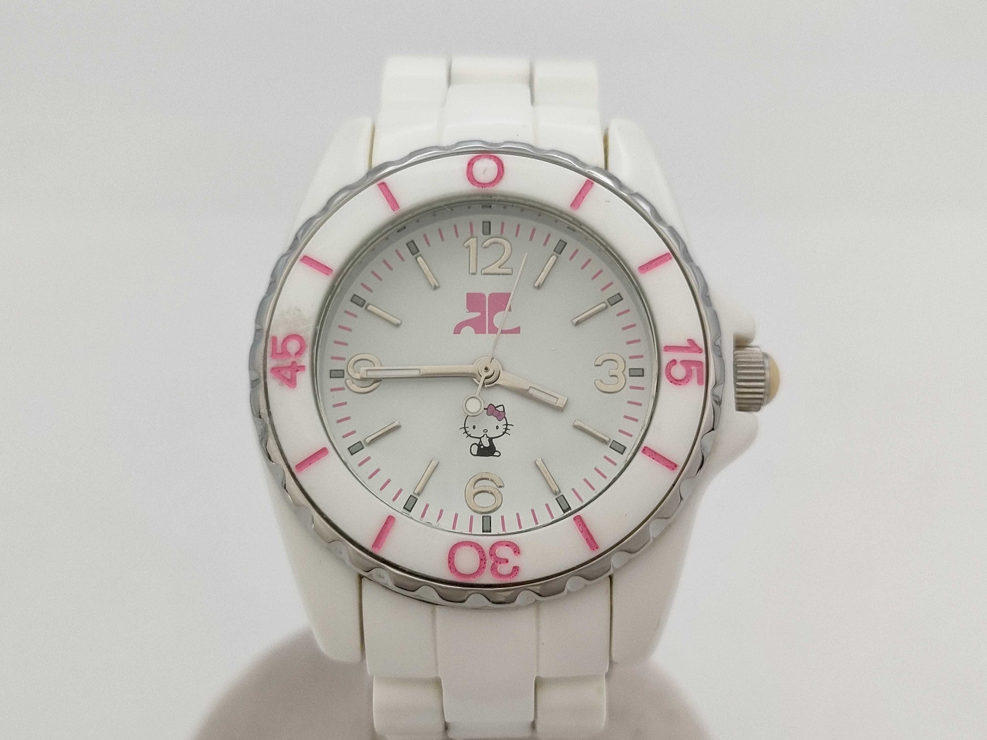 Courreges Hello Kitty Collaboration HKY-1234 Quartz Boys' Watch