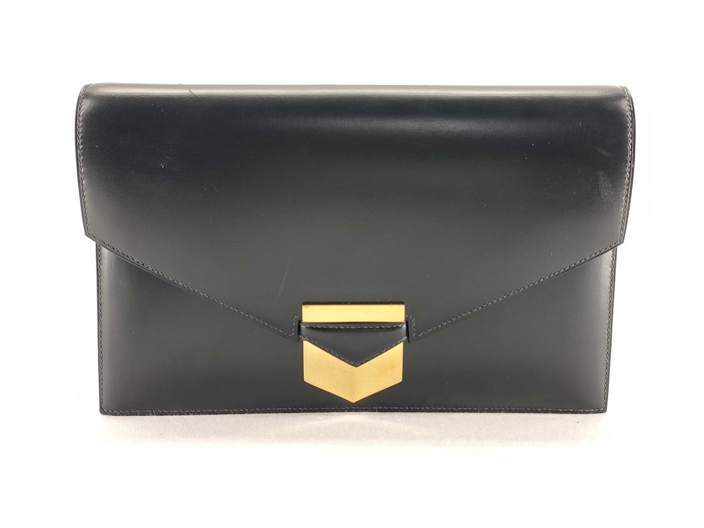 HERMES Medor/Navy/〇S/1989 Second Bag