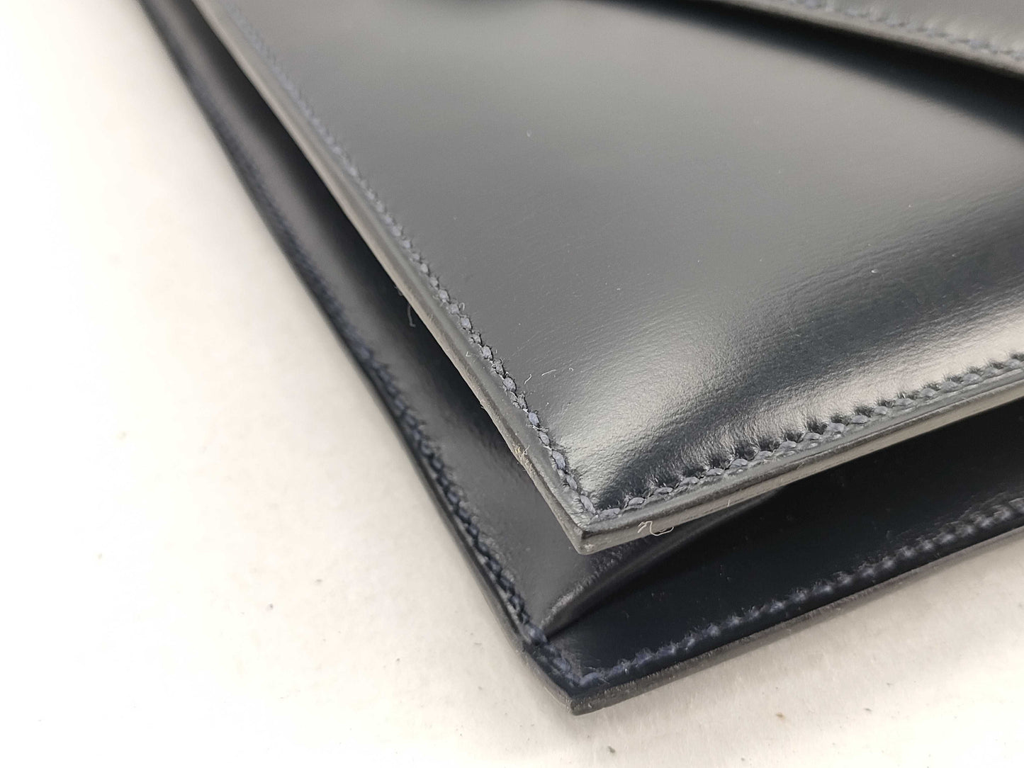 HERMES Medor/Navy/〇S/1989 Second Bag