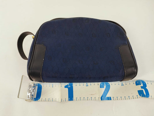 Dior Christian Dior Honeycomb Leather Shoulder Bag