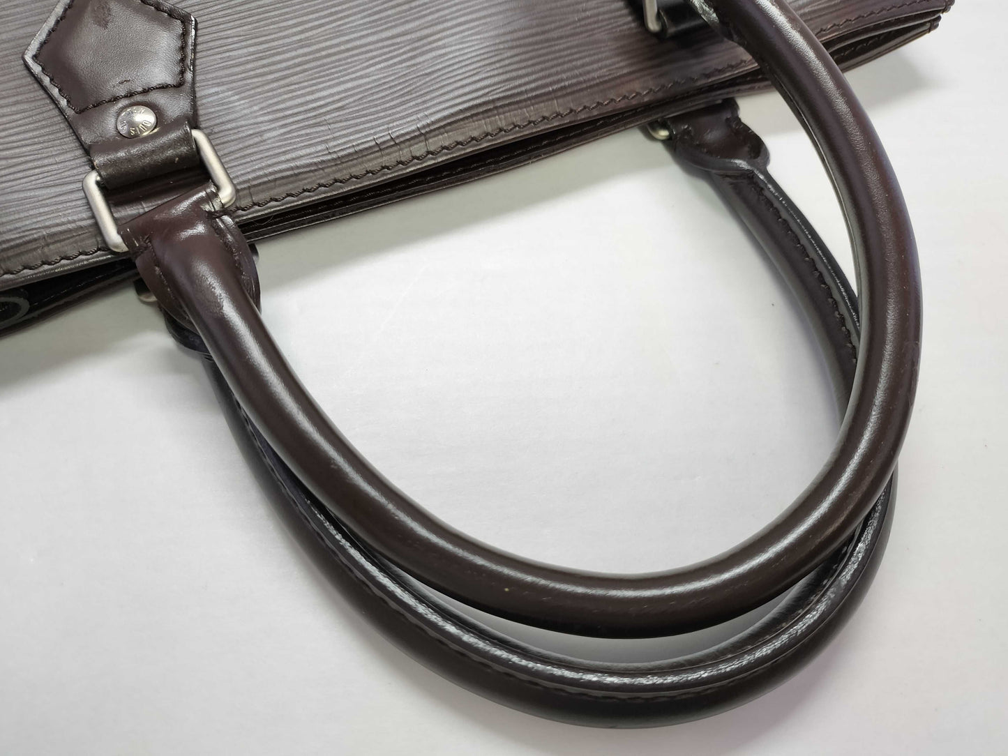 LOUIS VUITTON Epi Louis Vuitton Epi Sac Plat PM Handbag Tote Bag