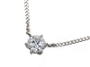D0.62ct Pt900/Pt850 3.7g Necklace 