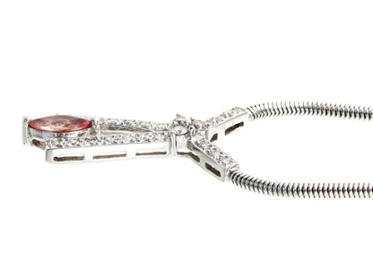 S0.30ct D0.30ct K18 11.3g Necklace 